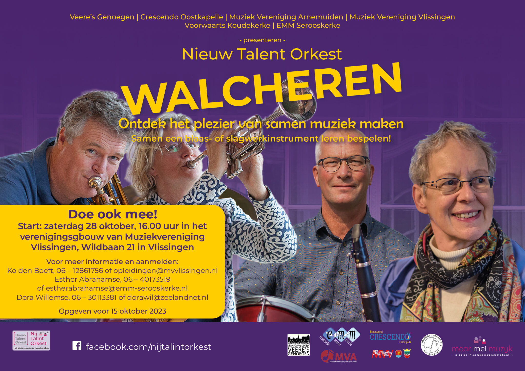 MuziekVereniging Vlissingen - Nieuw Talent Orkest Walcheren